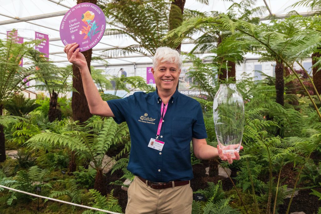 Billy Alexander received second gold medal at RHS Chelsea 2023